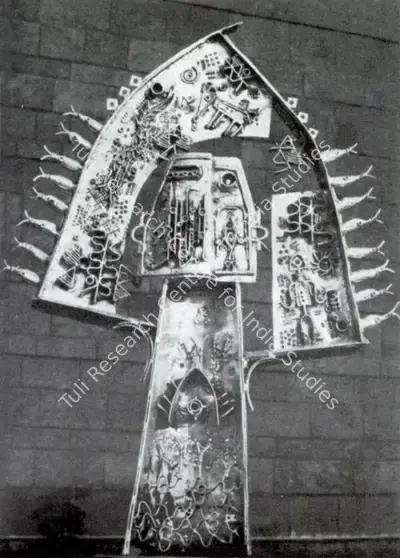S. Nandagopal (Artist), Shattered Image, Sculpture