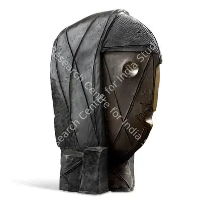 Himmat Shah (Artist), Untitled (Head), 2006, Sculpture