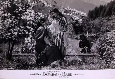 Jal Mistry (Cinematographer), Bombai Ka Babu, 1960, Lobby Card