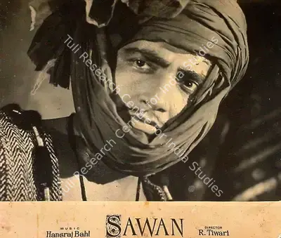 Gulshan Bahl (Producer), Sawan, 1959, Lobby Card