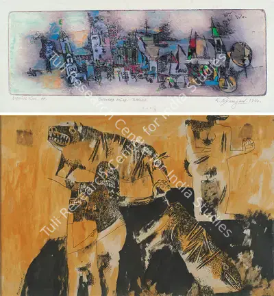 K. Laxma Goud (Artist), Baroda, 1964, Graphic Art