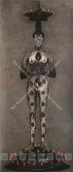 Surendran Nair (Artist), Pernoctation, 2005, Painting