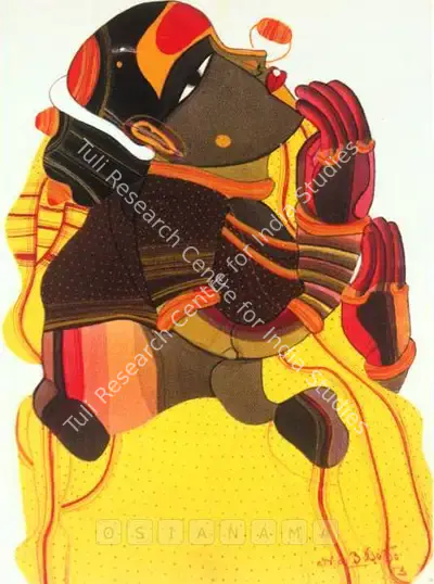 Thota Vaikuntam (Artist), Untitled, 2003, Painting
