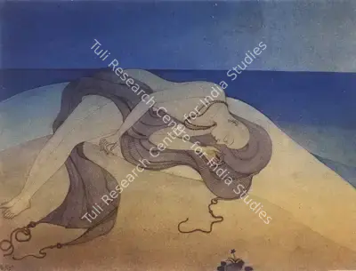 Majumdar, Kshitindranath (Artist). Chaitanya, n.d. | Painting, Ch.Lon/05.10.99, 1999 · Christie's