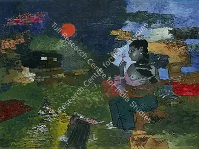 A.P. Santhanaraj (Artist), Untitled, Painting