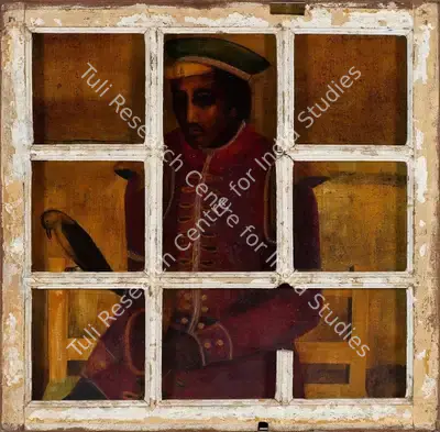 Anjolie Ela Menon (Artist), Bandwala, 1981, Painting