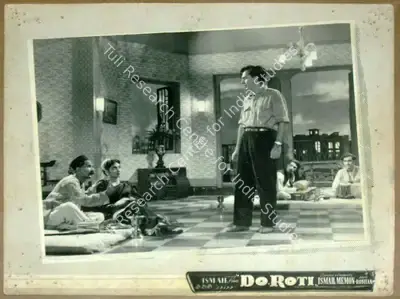 P. John (Cinematographer), Do Roti, 1957, Lobby Card
