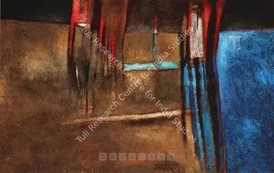 Satish Gujral (Artist), Resurruction (Sic), 1963, Painting