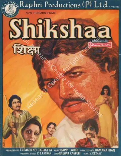 Tarachand Barjatya (Producer), Shikshaa, 1979, Song-Synopsis Booklet