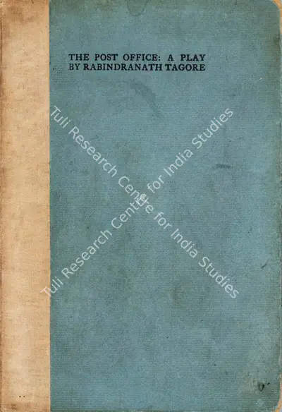 Rabindranath Tagore (Author), The Post Office, 1914, Authored Antiquarian Book