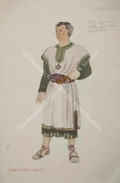 William Wyler (Director), Ben-Hur, 1959, Costume Sketch