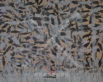 Hema Upadhyay (Artist), Untitled, 2004, Painting