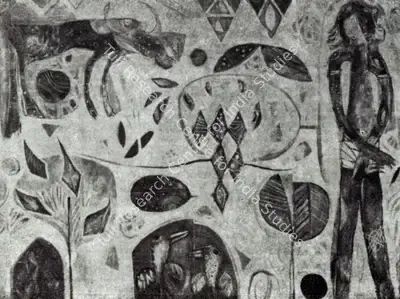 S. Paramsivam (Artist), Genesis, 1973, Painting