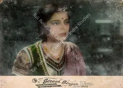 Sudhish Ghatak (Cinematographer), Street Singer, 1938, Lobby Card