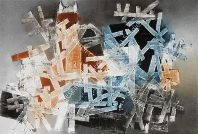Shanti Dave (Artist), Untitled, 1961, Painting