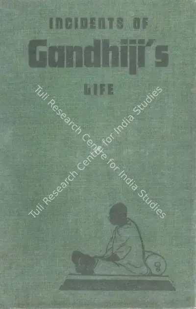 Chandrashanker Shukla (Editor), Incidents of Gandhiji's Life, 1949, Edited Book