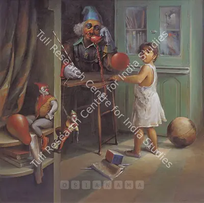 Tejender Kanda (Artist), Untitled, 2002, Painting