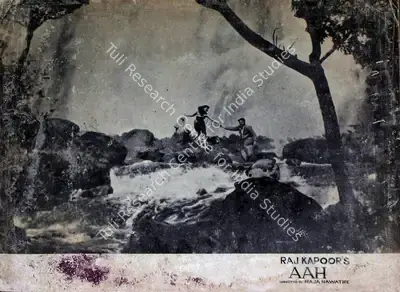 Jaywant Pathare (Cinematographer), Aah, 1953, Lobby Card