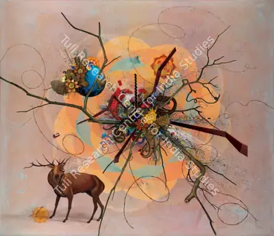 Jagannath Panda (Artist), Echoes Of Intensity, 2010, Painting