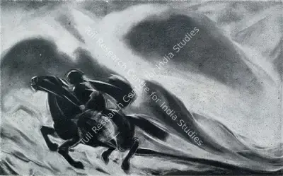 Svetoslav Roerich (Artist), Messenger, Painting