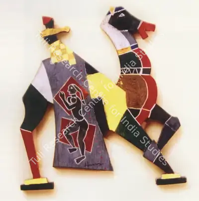 M. F. Husain (Artist), SAWARI, 1950, Sculpture