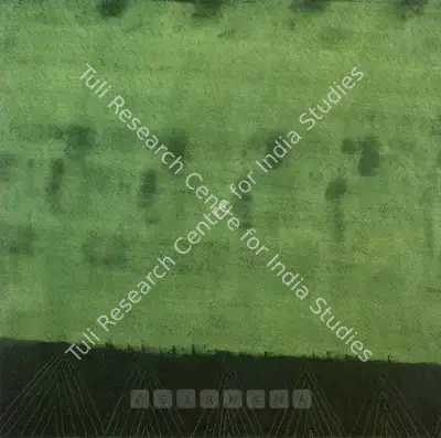 Akhilesh (Artist), Has It Something To Do With Benaras?, 1997, Painting