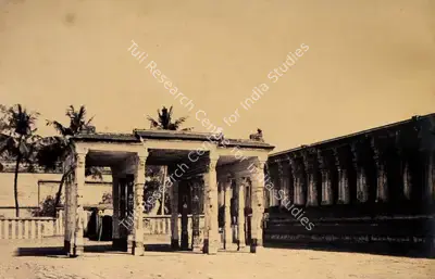 Capt. Linnaeus Tripe (Photographer), Tatta Sudhi Mundapam, Madura, 1858, Antiquarian Photograph