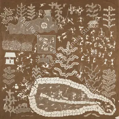 Balu Ladkya Dumada (Artist), Untitled, Painting