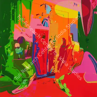 George Martin (Artist), Slice of Ambience IV, 2007, Painting