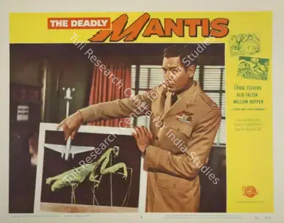 Ellis W. Carter (Cinematographer), The Deadly Mantis, 1957, Lobby Card
