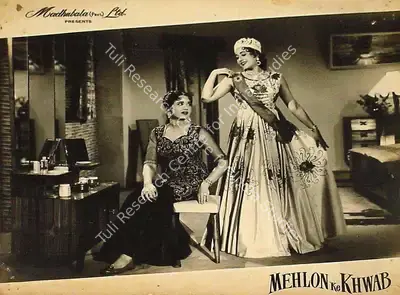 Hyder (Director), Mehlon Ke Khwab, 1960, Lobby Card