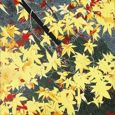 Binoy Varghese (Artist), Blossoms Return Like Promises The Earth Never Forgets, 2025, Painting
