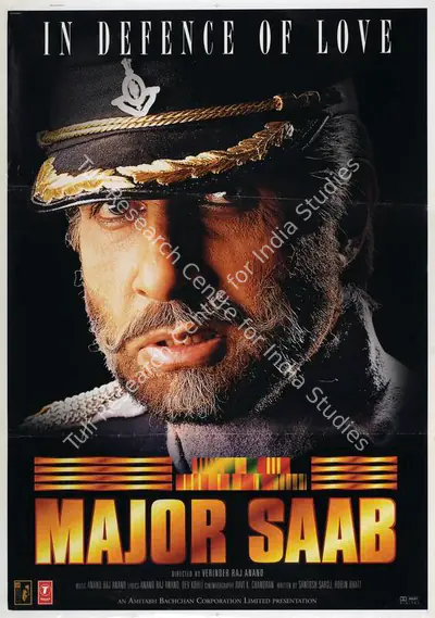 Verinder Raj Anand (Director), Major Saab, 1998, Large Poster