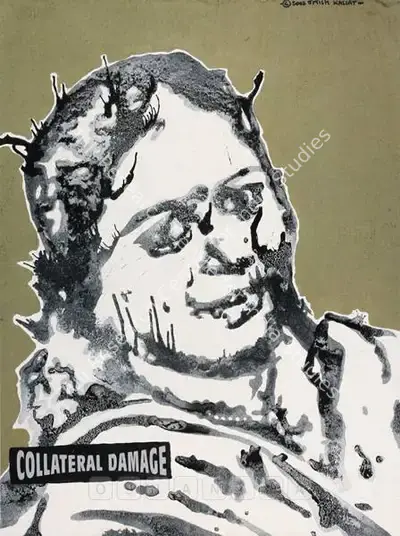 Jitish Kallat (Artist), Collateral Damage, 2002, Painting