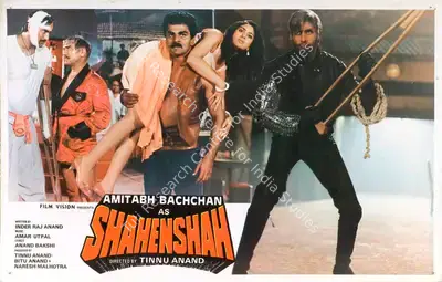 Bittu Anand (Producer), Shahenshah, 1988, Lobby Card