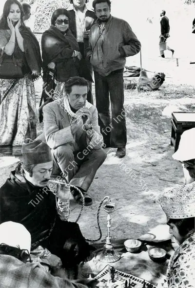Nemai Ghosh (Still Photographer), Shatranj Ke Khilari, 1977, Working Still