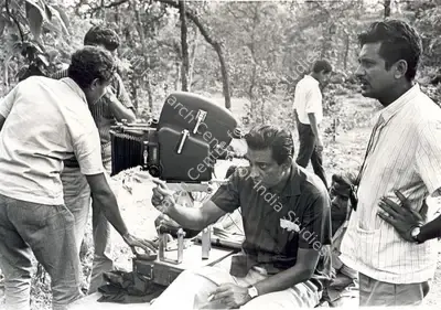 Nemai Ghosh (Still Photographer), Aranyer Din Ratri, 1970, Working Still