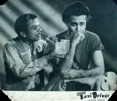 V. Ratra (Cinematographer), Taxi Driver, 1954, Lobby Card