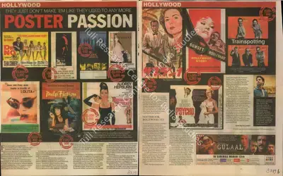 Amit Roy (Reporter), They just don't make 'Em Like used any more Poster Passion, 2009, Newspaper Clipping