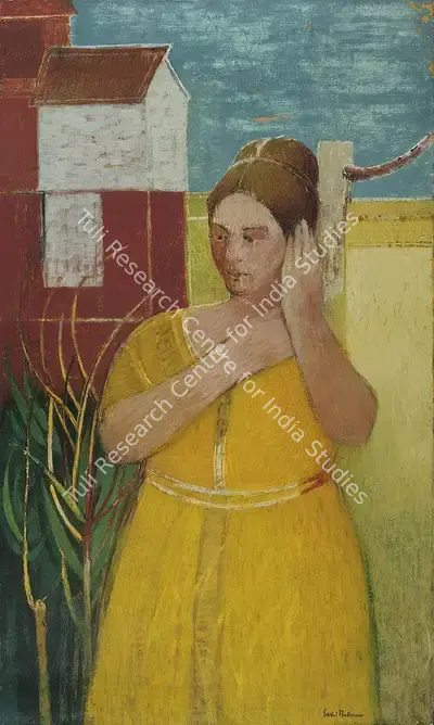 Sakti Burman (Artist), Untitled, 1950, Painting