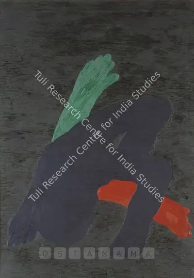 Das, Amitava (Artist). Untitled, early 1980s | Painting, Os.Mum/05.12.02, 2002 · Osian's