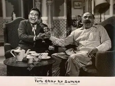Dev Anand (Producer), Tere Ghar Ke Samne, 1963, Lobby Card