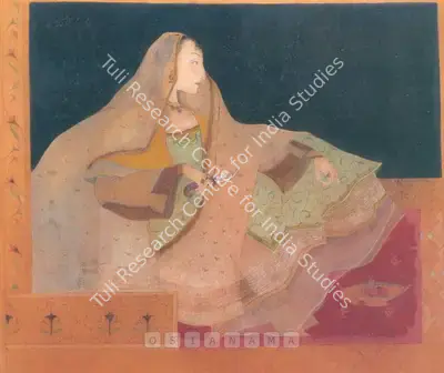 Tagore, Abanindranath (Artist). Nur Jahan, n.d. | Painting, So.NeY/22.09.00, 2000 · Sotheby's