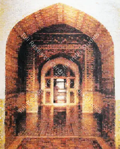 Rashid Rana (Artist), Re-Ornamented I, Print