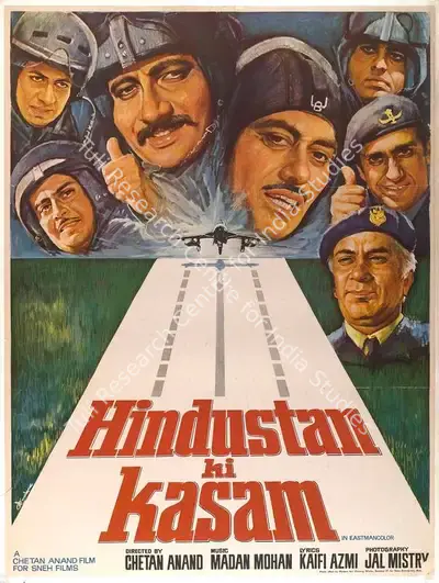 Ravi K. Anand (Producer), Hindustan Ki Kasam, 1973, Full Sheet Poster
