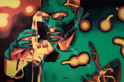 T.V. Santhosh (Artist), Land of Prosthetics, 2007, Painting