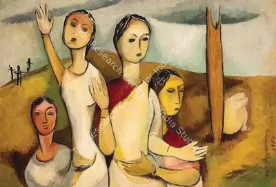 Jaya Appasamy (Artist), Untitled, 1950, Painting
