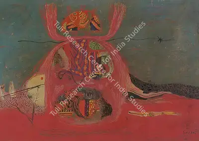 Sunil Das (Artist), Untitled, 1965, Painting