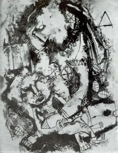 M. Senathipathi (Artist), Insecurity, 1976, Painting