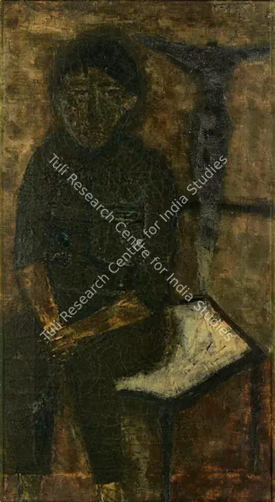 Ramkumar (Artist), Untitled, 1961, Painting